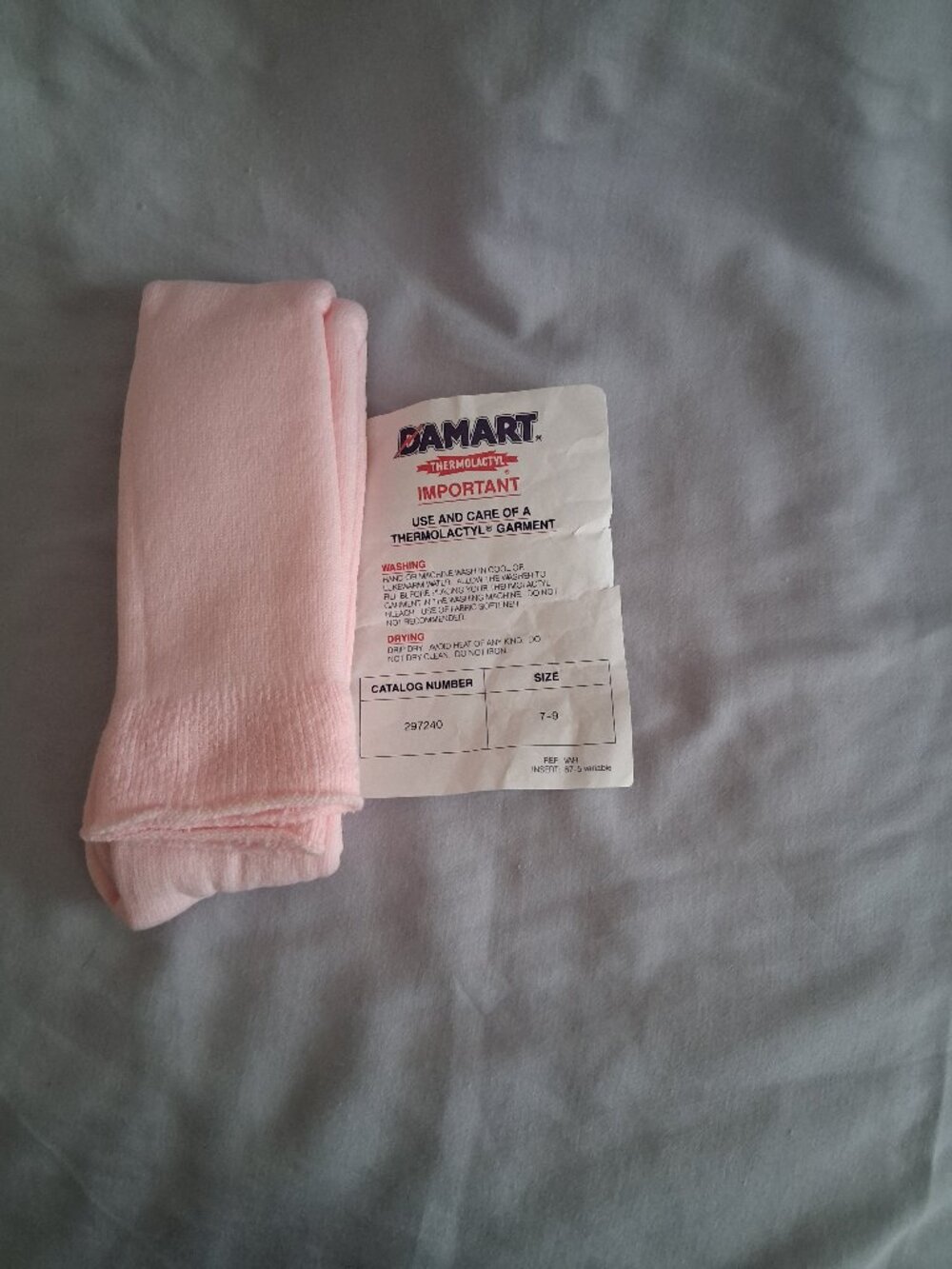 Vintage Damart Pink Knee Socks